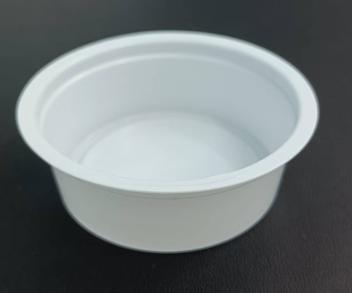 注塑透明PP方盒与吸塑奶酪PP杯子